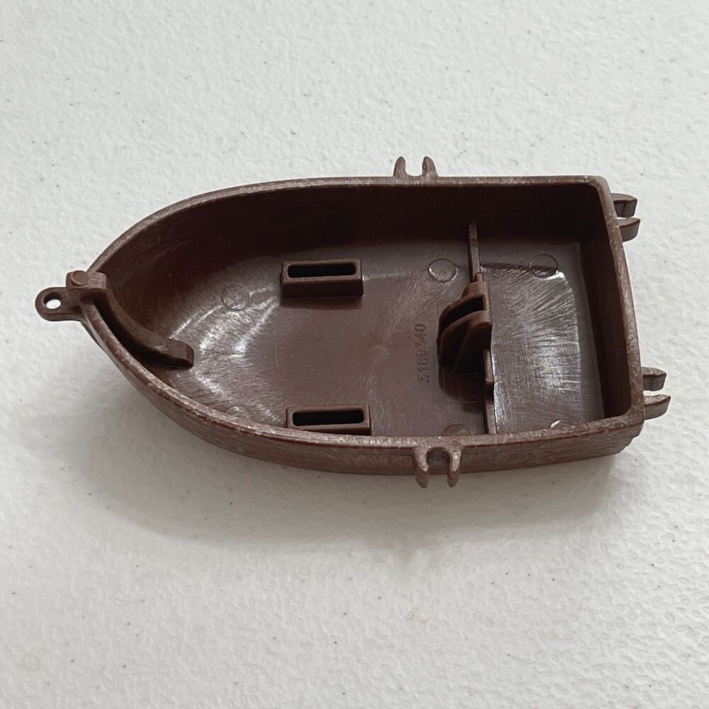 Playmobil Geobra Boat Brown Replacement Add-on Parts Pieces